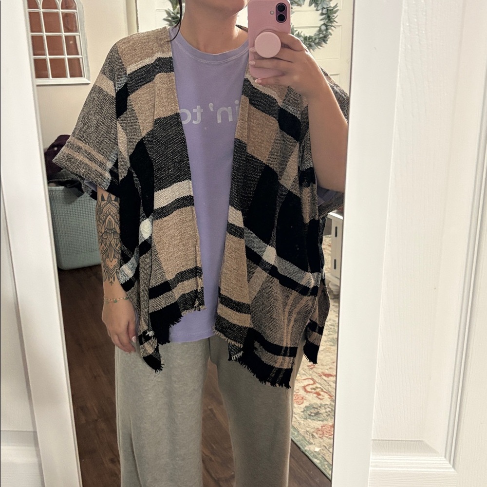 NWT Nine West Cardigan/Poncho - Picture 4 of 4